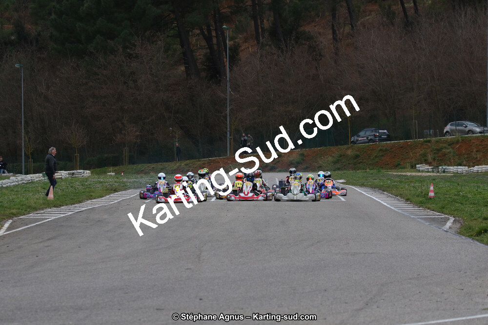 09 & 10/03/2019 : 1ère manche du Championnat du Sud à Alès (Photos Stéphane Agnus) 2019 — karting