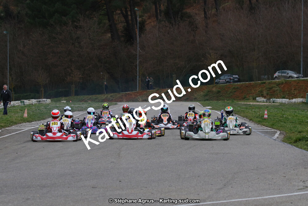 09 & 10/03/2019 : 1ère manche du Championnat du Sud à Alès (Photos Stéphane Agnus) 2019 — karting