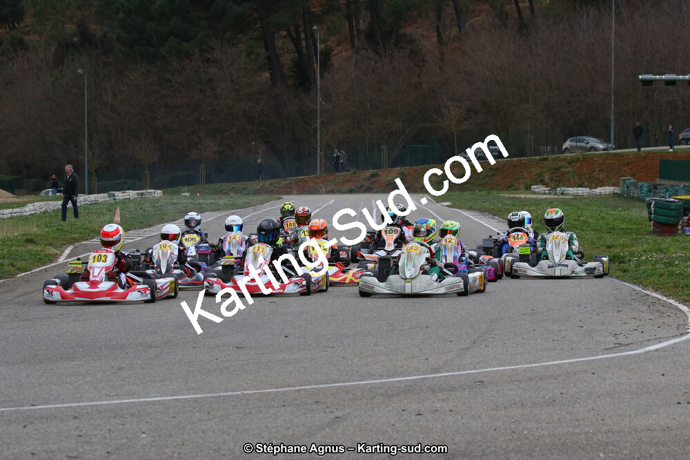 09 & 10/03/2019 : 1ère manche du Championnat du Sud à Alès (Photos Stéphane Agnus) 2019 — karting