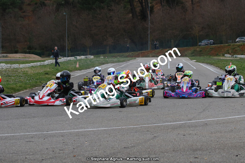 09 & 10/03/2019 : 1ère manche du Championnat du Sud à Alès (Photos Stéphane Agnus) 2019 — karting