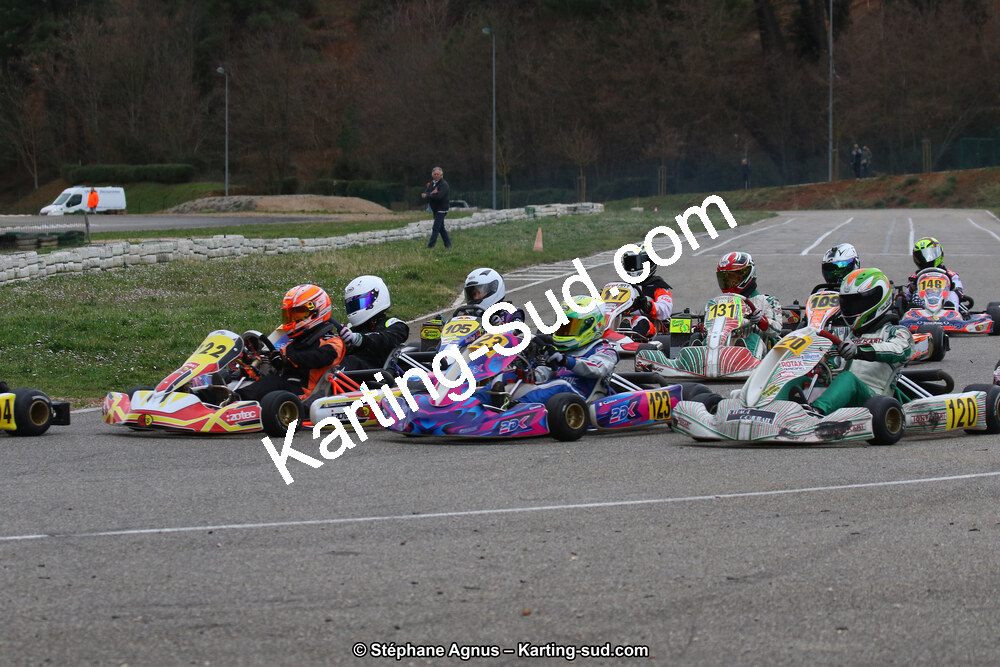 09 & 10/03/2019 : 1ère manche du Championnat du Sud à Alès (Photos Stéphane Agnus) 2019 — karting