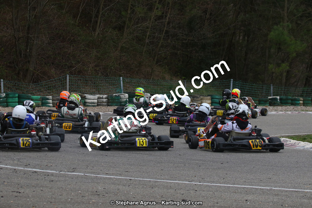 09 & 10/03/2019 : 1ère manche du Championnat du Sud à Alès (Photos Stéphane Agnus) 2019 — karting