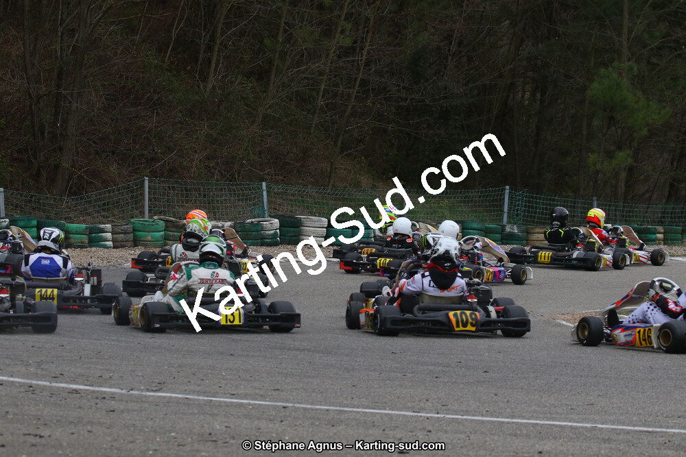 09 & 10/03/2019 : 1ère manche du Championnat du Sud à Alès (Photos Stéphane Agnus) 2019 — karting