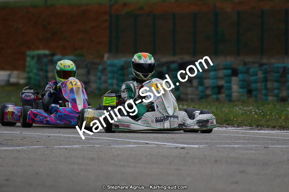 09 & 10/03/2019 : 1ère manche du Championnat du Sud à Alès (Photos Stéphane Agnus) 2019 — karting