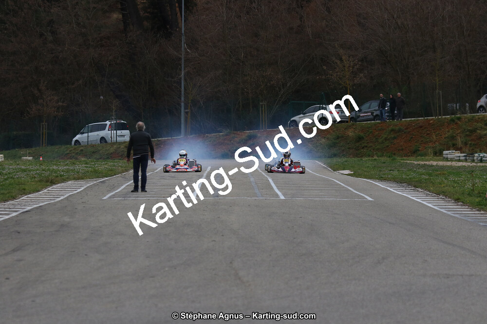 09 & 10/03/2019 : 1ère manche du Championnat du Sud à Alès (Photos Stéphane Agnus) 2019 — karting