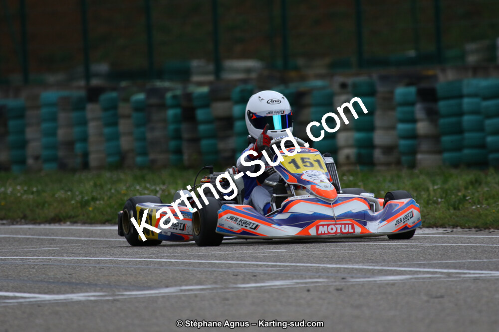 09 & 10/03/2019 : 1ère manche du Championnat du Sud à Alès (Photos Stéphane Agnus) 2019 — karting