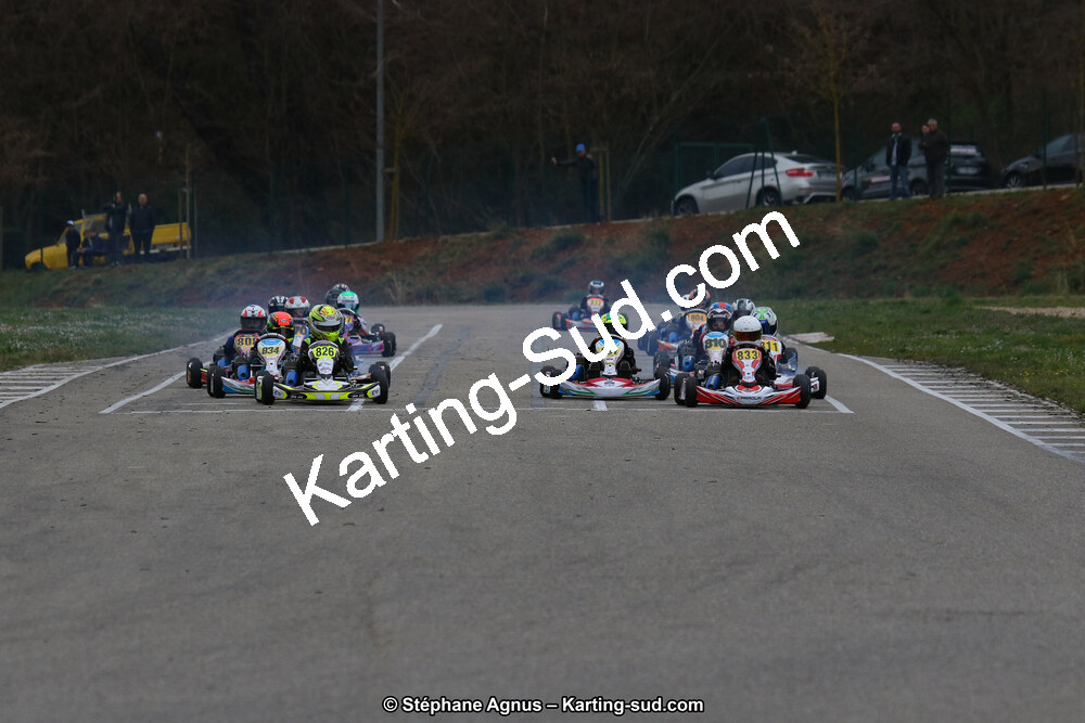 09 & 10/03/2019 : 1ère manche du Championnat du Sud à Alès (Photos Stéphane Agnus) 2019 — karting