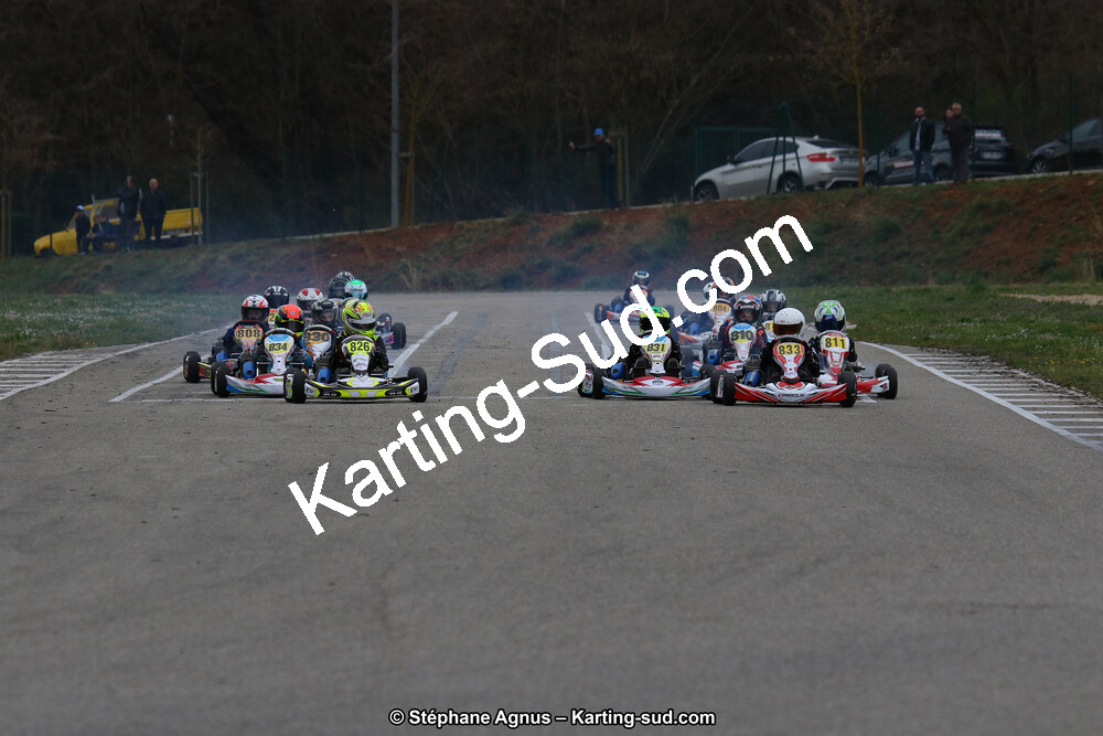 09 & 10/03/2019 : 1ère manche du Championnat du Sud à Alès (Photos Stéphane Agnus) 2019 — karting