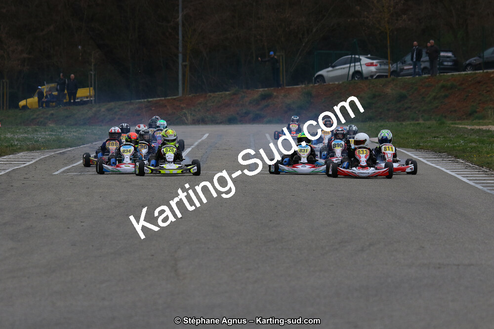 09 & 10/03/2019 : 1ère manche du Championnat du Sud à Alès (Photos Stéphane Agnus) 2019 — karting