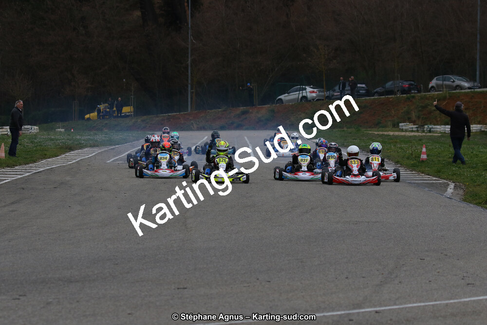 09 & 10/03/2019 : 1ère manche du Championnat du Sud à Alès (Photos Stéphane Agnus) 2019 — karting