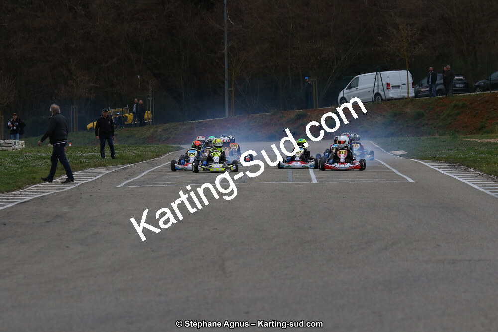 09 & 10/03/2019 : 1ère manche du Championnat du Sud à Alès (Photos Stéphane Agnus) 2019 — karting