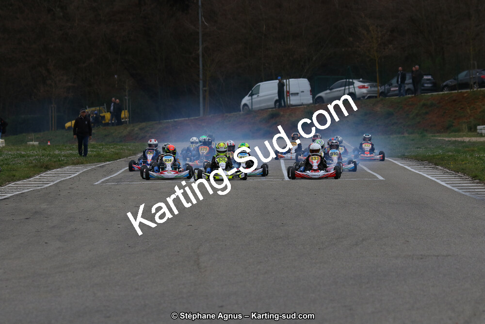09 & 10/03/2019 : 1ère manche du Championnat du Sud à Alès (Photos Stéphane Agnus) 2019 — karting