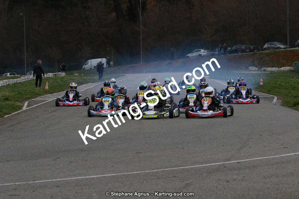 09 & 10/03/2019 : 1ère manche du Championnat du Sud à Alès (Photos Stéphane Agnus) 2019 — karting