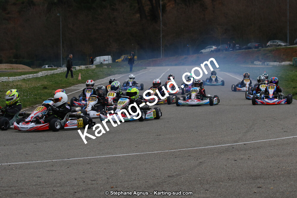 09 & 10/03/2019 : 1ère manche du Championnat du Sud à Alès (Photos Stéphane Agnus) 2019 — karting