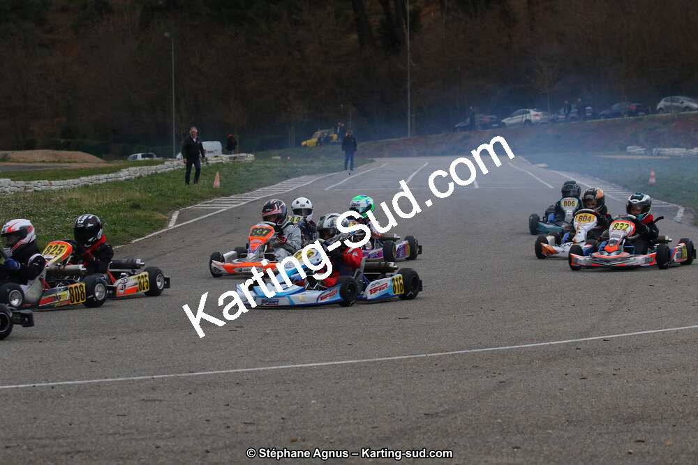 09 & 10/03/2019 : 1ère manche du Championnat du Sud à Alès (Photos Stéphane Agnus) 2019 — karting