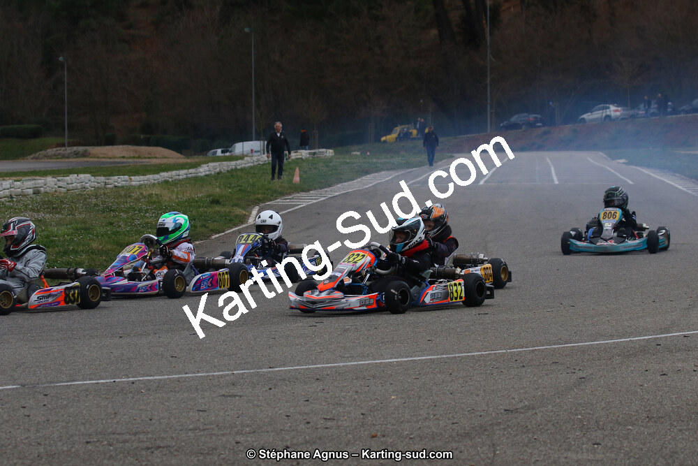 09 & 10/03/2019 : 1ère manche du Championnat du Sud à Alès (Photos Stéphane Agnus) 2019 — karting