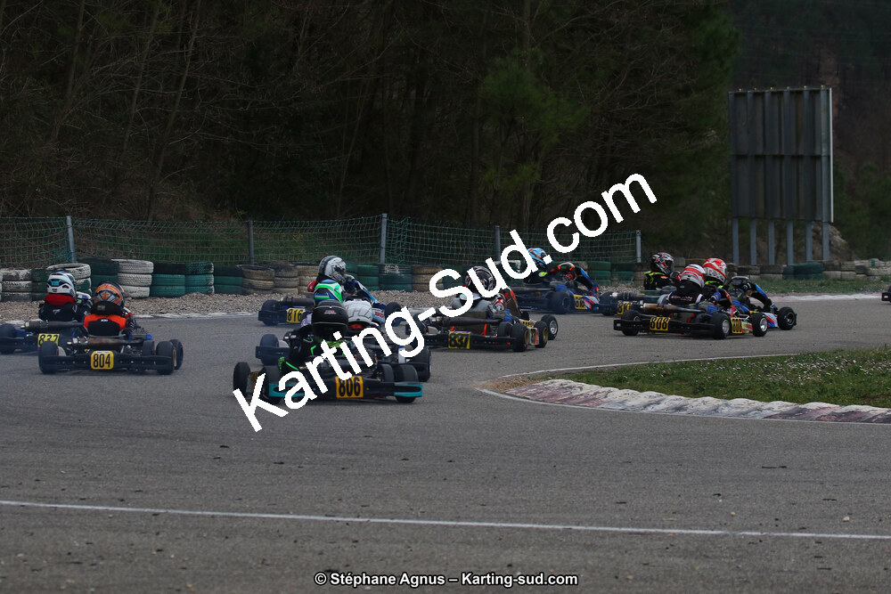 09 & 10/03/2019 : 1ère manche du Championnat du Sud à Alès (Photos Stéphane Agnus) 2019 — karting