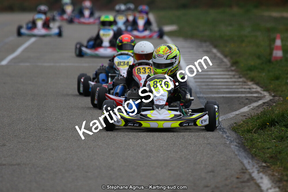 09 & 10/03/2019 : 1ère manche du Championnat du Sud à Alès (Photos Stéphane Agnus) 2019 — karting