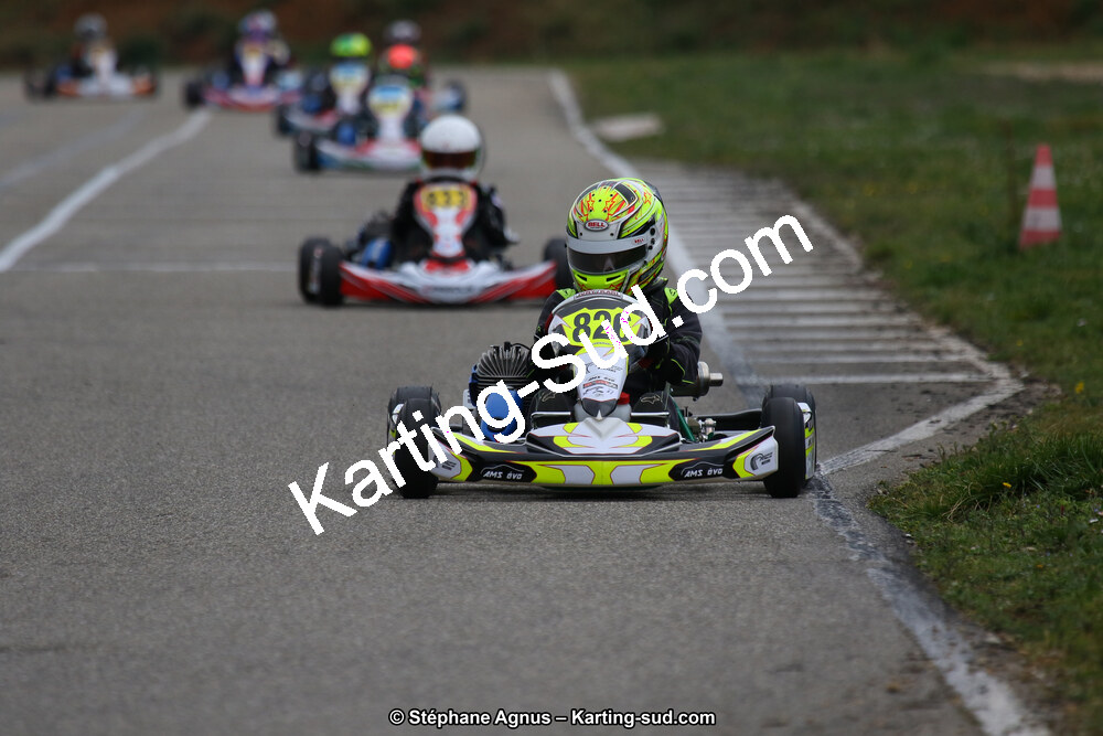 09 & 10/03/2019 : 1ère manche du Championnat du Sud à Alès (Photos Stéphane Agnus) 2019 — karting