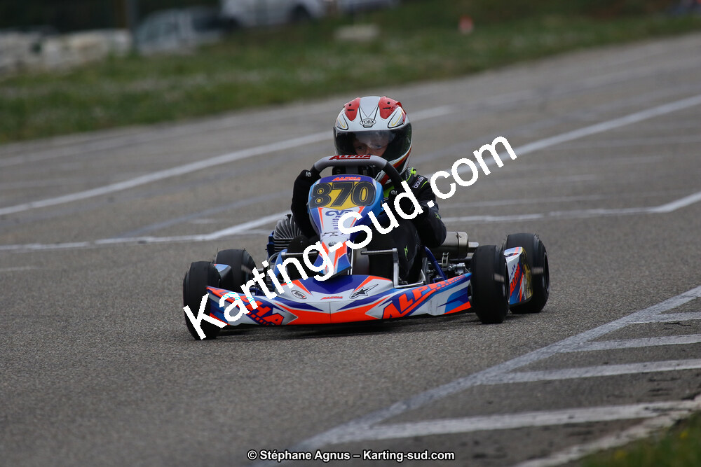 09 & 10/03/2019 : 1ère manche du Championnat du Sud à Alès (Photos Stéphane Agnus) 2019 — karting