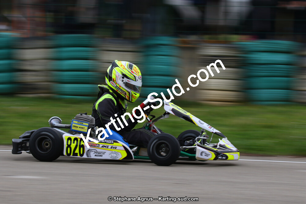 09 & 10/03/2019 : 1ère manche du Championnat du Sud à Alès (Photos Stéphane Agnus) 2019 — karting