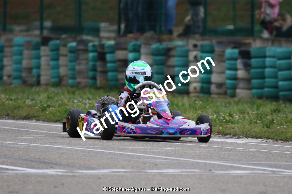 09 & 10/03/2019 : 1ère manche du Championnat du Sud à Alès (Photos Stéphane Agnus) 2019 — karting