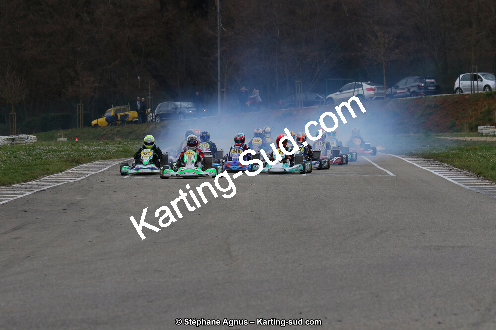 09 & 10/03/2019 : 1ère manche du Championnat du Sud à Alès (Photos Stéphane Agnus) 2019 — karting