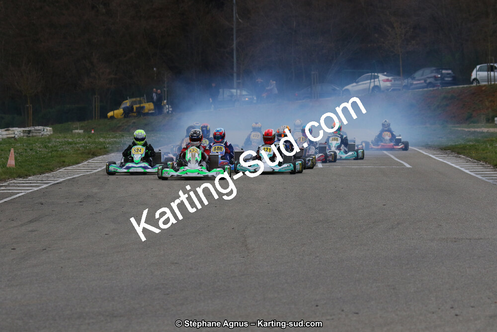 09 & 10/03/2019 : 1ère manche du Championnat du Sud à Alès (Photos Stéphane Agnus) 2019 — karting
