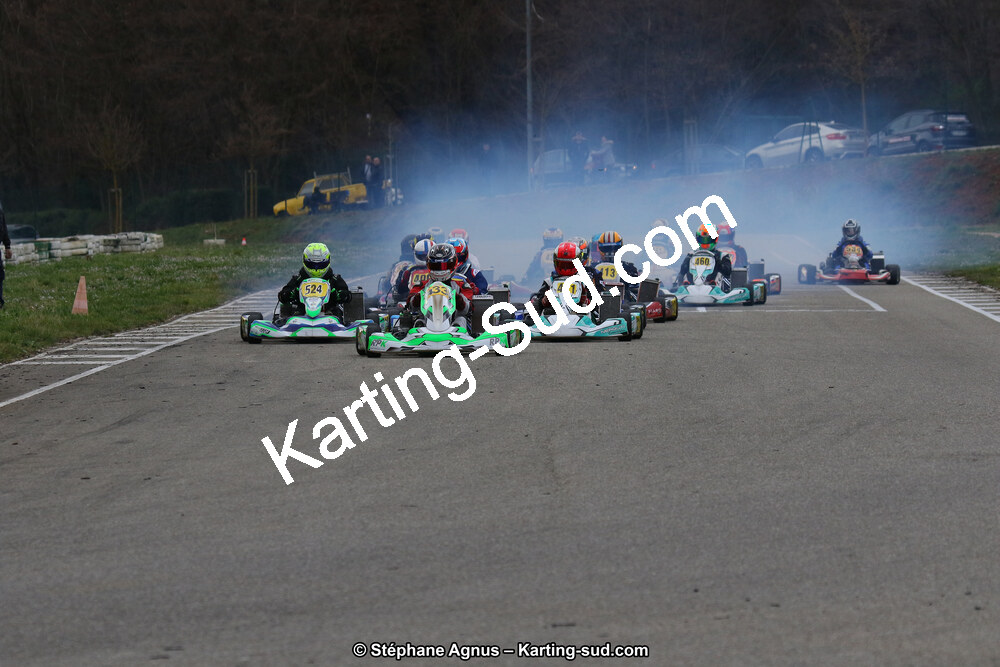 09 & 10/03/2019 : 1ère manche du Championnat du Sud à Alès (Photos Stéphane Agnus) 2019 — karting