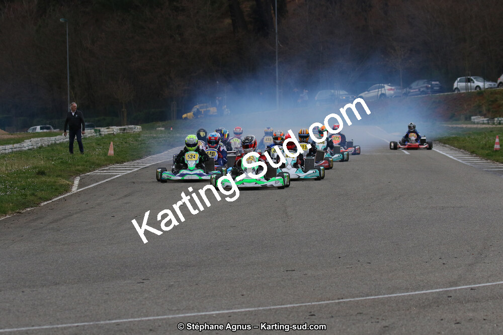 09 & 10/03/2019 : 1ère manche du Championnat du Sud à Alès (Photos Stéphane Agnus) 2019 — karting