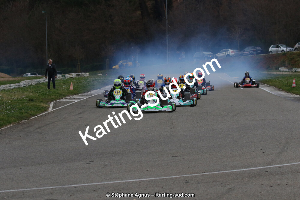 09 & 10/03/2019 : 1ère manche du Championnat du Sud à Alès (Photos Stéphane Agnus) 2019 — karting