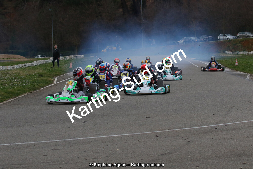 09 & 10/03/2019 : 1ère manche du Championnat du Sud à Alès (Photos Stéphane Agnus) 2019 — karting