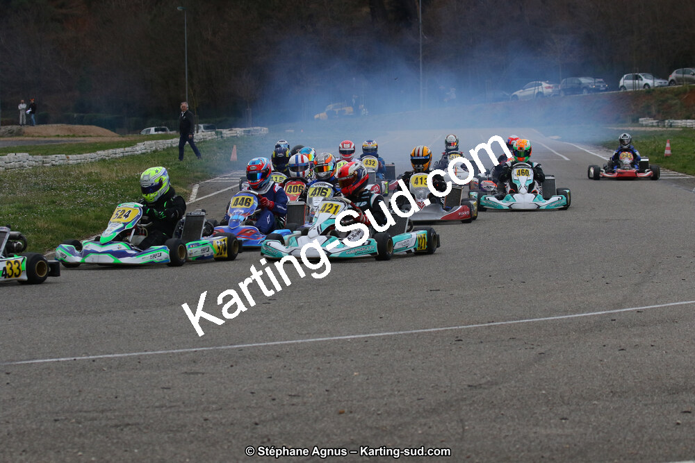 09 & 10/03/2019 : 1ère manche du Championnat du Sud à Alès (Photos Stéphane Agnus) 2019 — karting