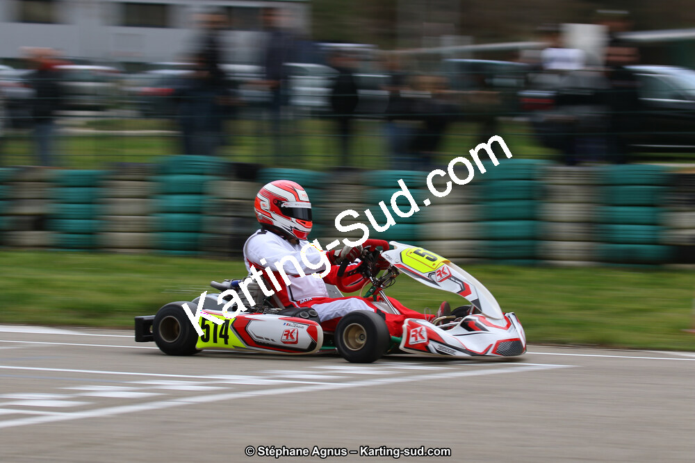 09 & 10/03/2019 : 1ère manche du Championnat du Sud à Alès (Photos Stéphane Agnus) 2019 — karting