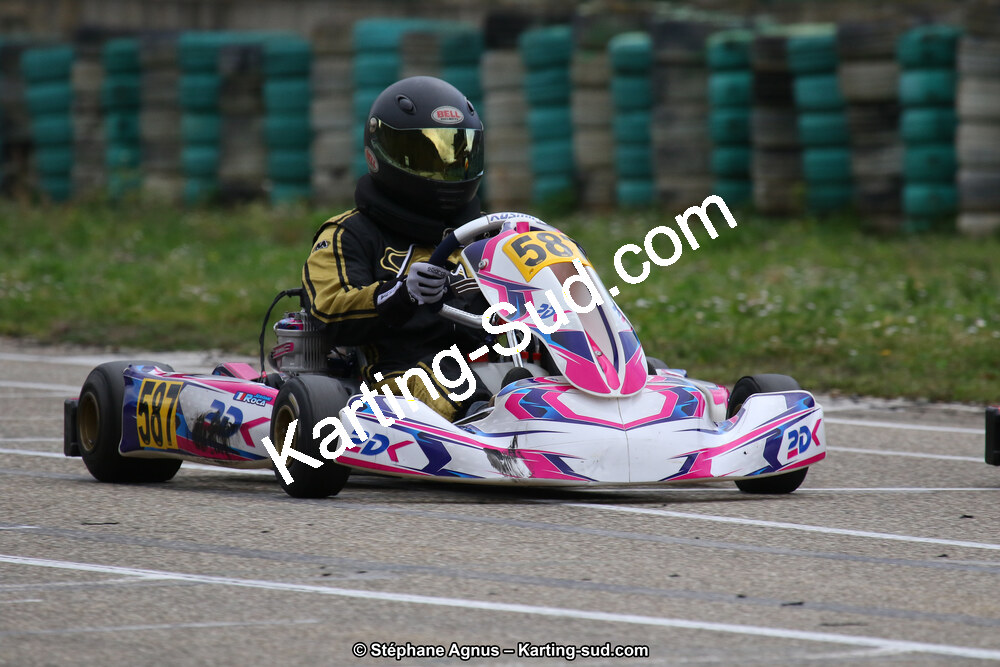09 & 10/03/2019 : 1ère manche du Championnat du Sud à Alès (Photos Stéphane Agnus) 2019 — karting