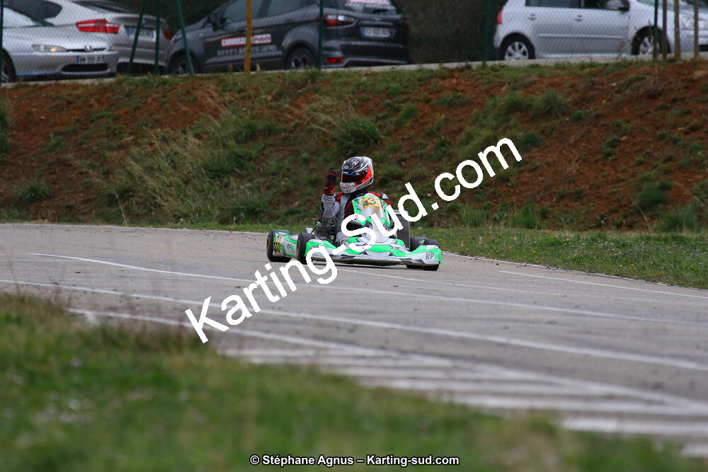 09 & 10/03/2019 : 1ère manche du Championnat du Sud à Alès (Photos Stéphane Agnus) 2019 — karting