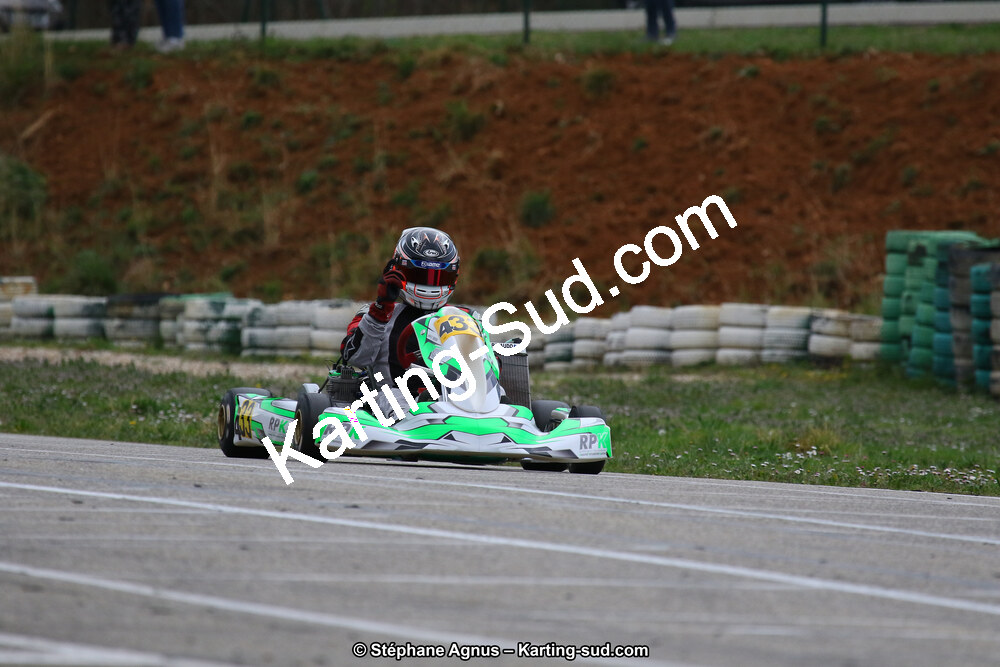 09 & 10/03/2019 : 1ère manche du Championnat du Sud à Alès (Photos Stéphane Agnus) 2019 — karting