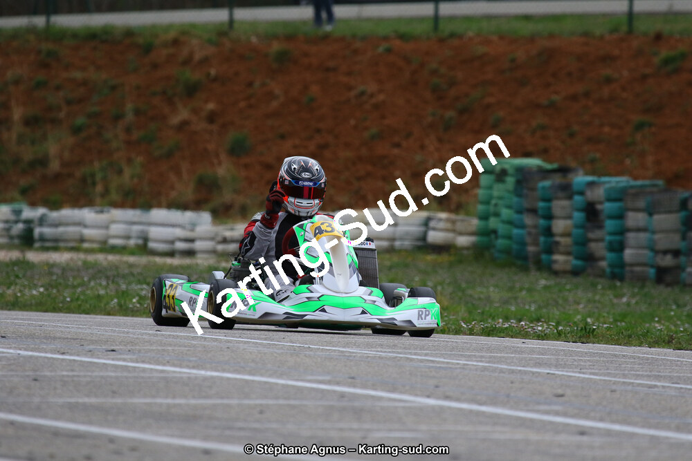 09 & 10/03/2019 : 1ère manche du Championnat du Sud à Alès (Photos Stéphane Agnus) 2019 — karting