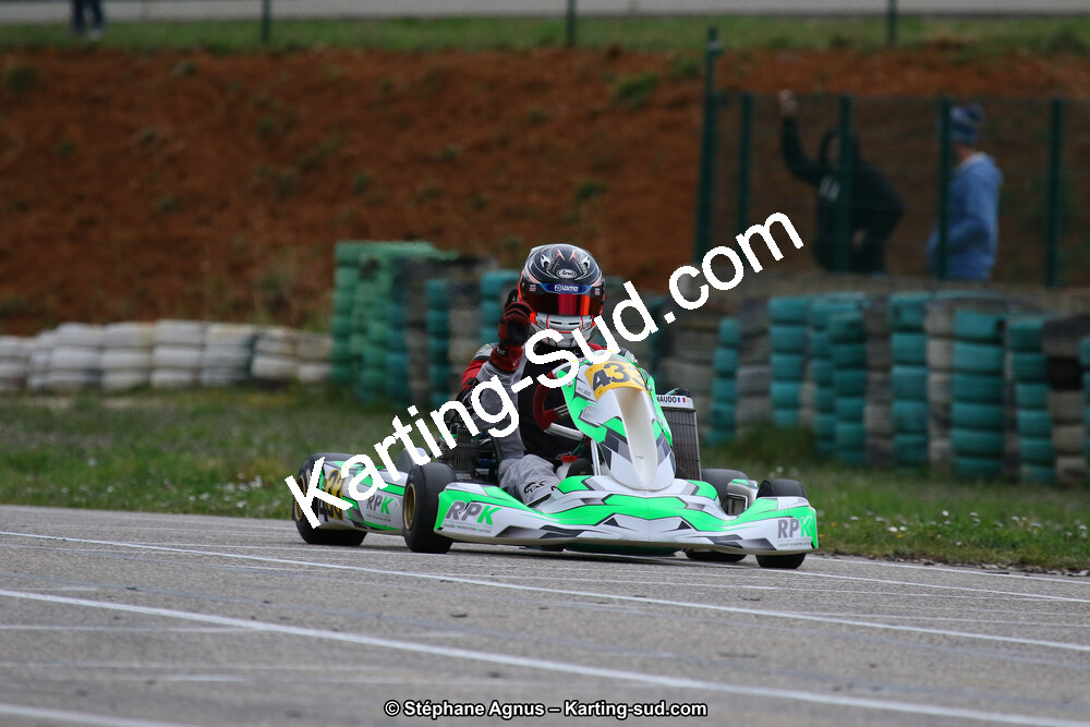 09 & 10/03/2019 : 1ère manche du Championnat du Sud à Alès (Photos Stéphane Agnus) 2019 — karting