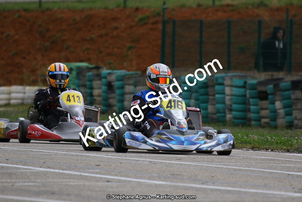 09 & 10/03/2019 : 1ère manche du Championnat du Sud à Alès (Photos Stéphane Agnus) 2019 — karting