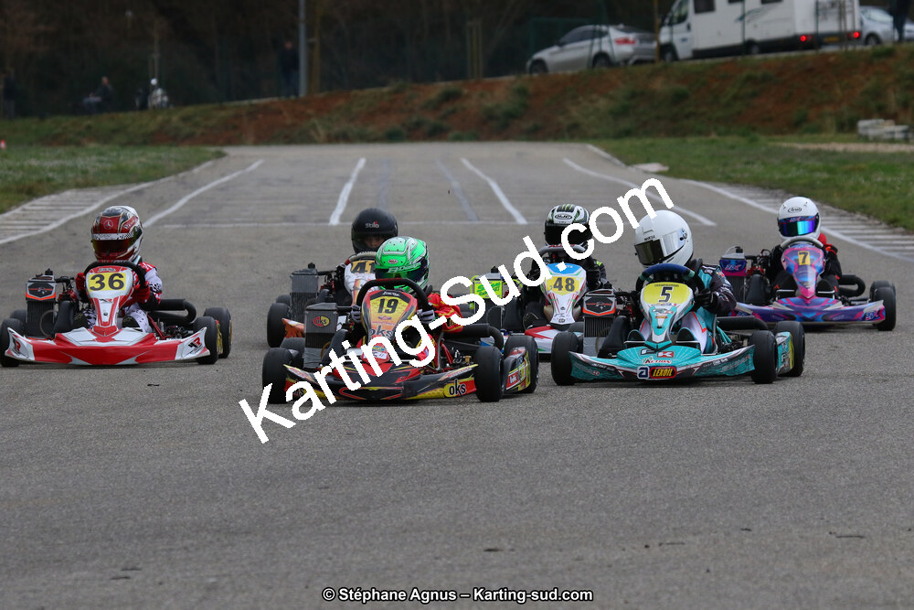 09 & 10/03/2019 : 1ère manche du Championnat du Sud à Alès (Photos Stéphane Agnus) 2019 — karting