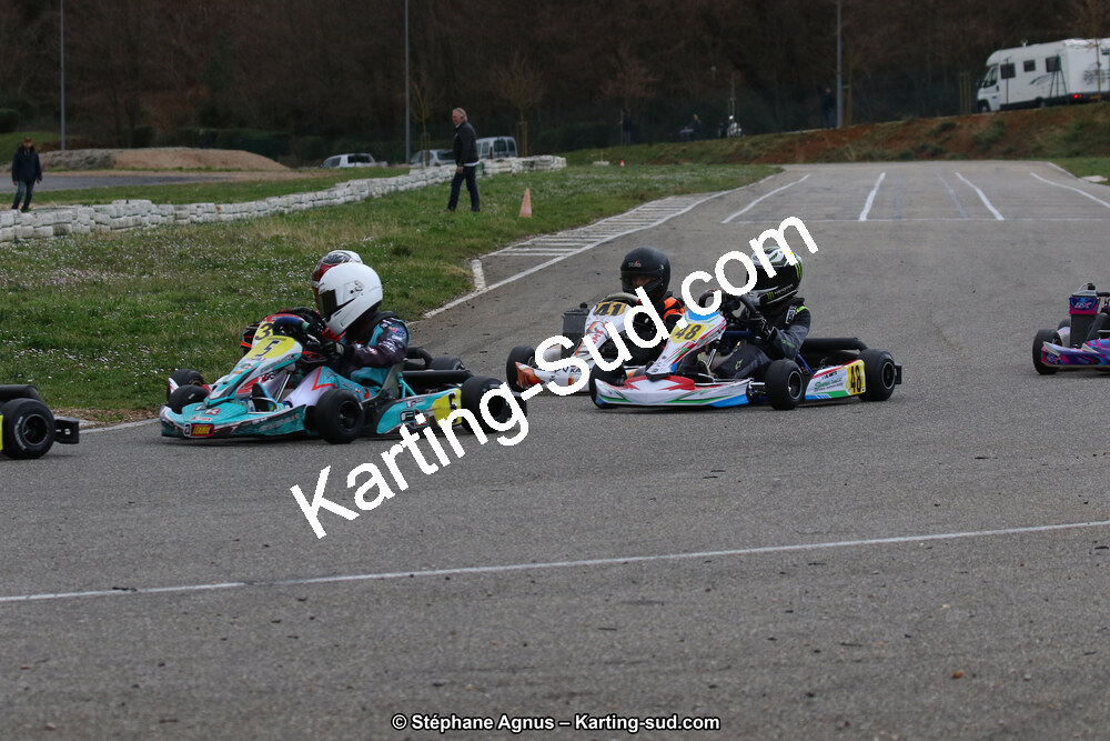 09 & 10/03/2019 : 1ère manche du Championnat du Sud à Alès (Photos Stéphane Agnus) 2019 — karting