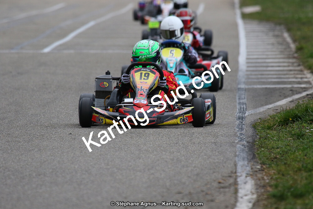 09 & 10/03/2019 : 1ère manche du Championnat du Sud à Alès (Photos Stéphane Agnus) 2019 — karting