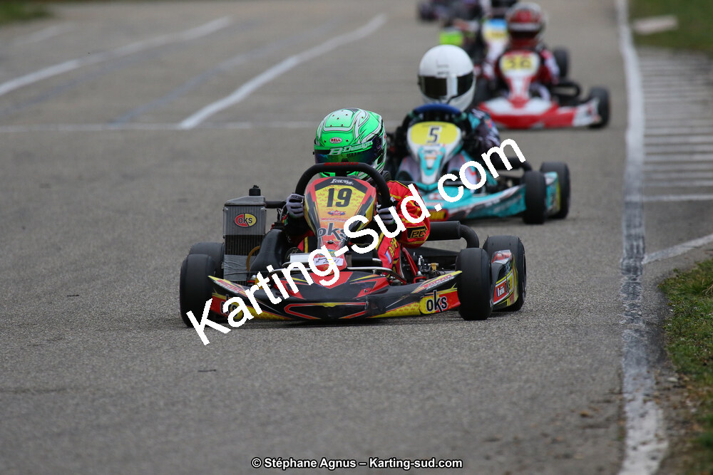 09 & 10/03/2019 : 1ère manche du Championnat du Sud à Alès (Photos Stéphane Agnus) 2019 — karting