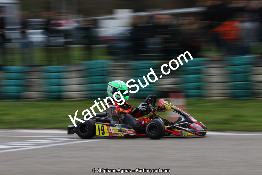 09 & 10/03/2019 : 1ère manche du Championnat du Sud à Alès (Photos Stéphane Agnus) 2019 — karting