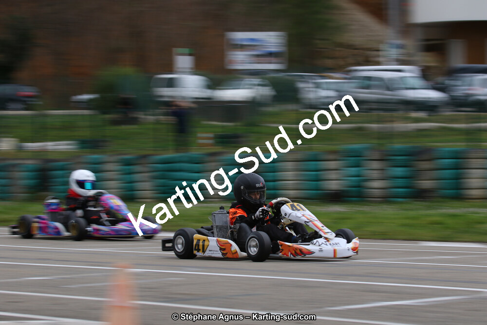 09 & 10/03/2019 : 1ère manche du Championnat du Sud à Alès (Photos Stéphane Agnus) 2019 — karting