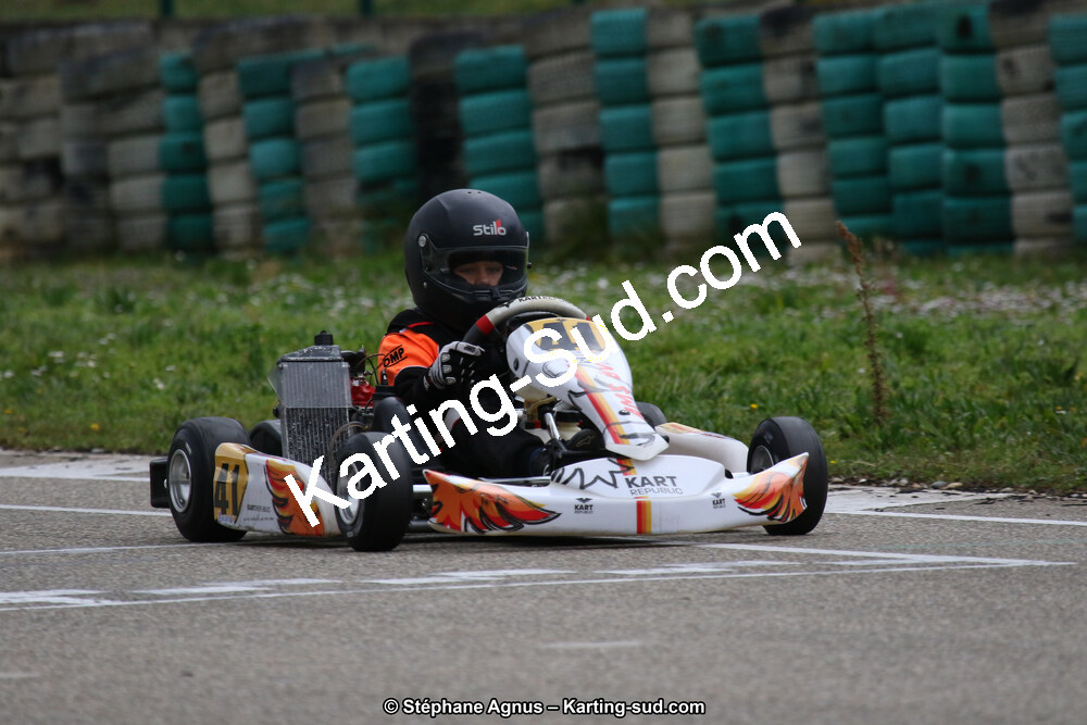 09 & 10/03/2019 : 1ère manche du Championnat du Sud à Alès (Photos Stéphane Agnus) 2019 — karting