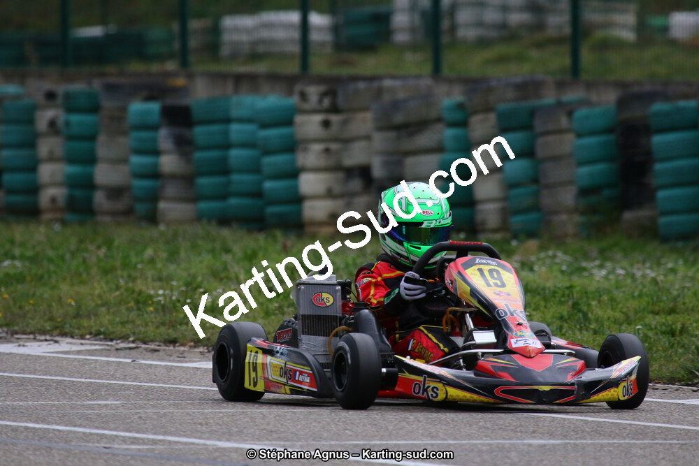 09 & 10/03/2019 : 1ère manche du Championnat du Sud à Alès (Photos Stéphane Agnus) 2019 — karting