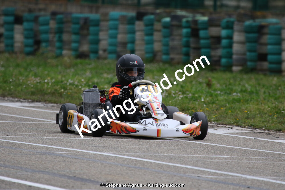 09 & 10/03/2019 : 1ère manche du Championnat du Sud à Alès (Photos Stéphane Agnus) 2019 — karting