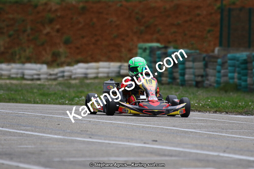 09 & 10/03/2019 : 1ère manche du Championnat du Sud à Alès (Photos Stéphane Agnus) 2019 — karting